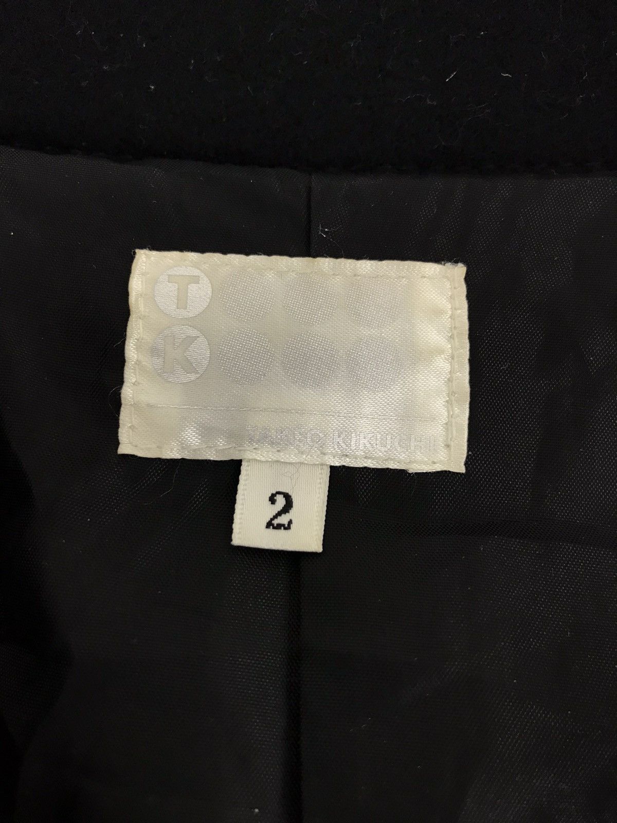 Designer × Japanese Brand × Takeo Kikuchi Vintage Takeo Kikuchi Japanese Brand Peacoat Jacket Fashion Size S / US 4 / IT 40 - 5 Thumbnail