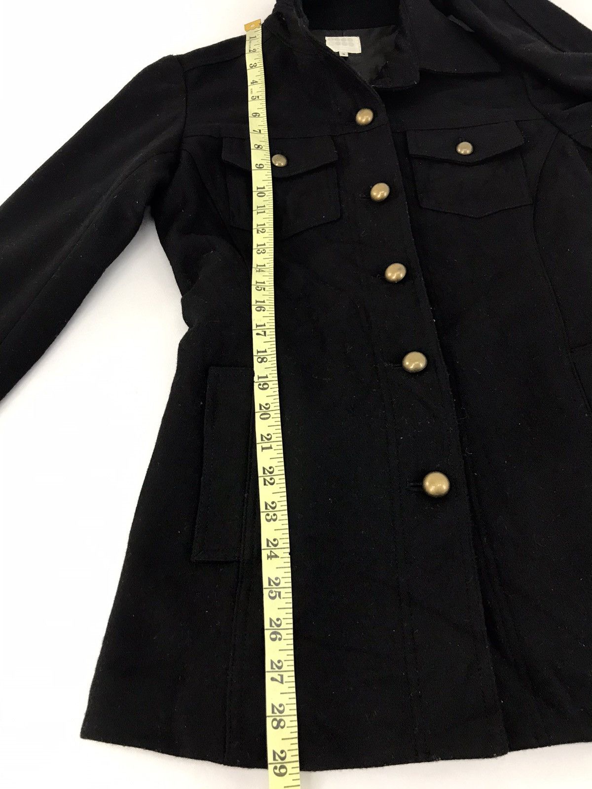 Designer × Japanese Brand × Takeo Kikuchi Vintage Takeo Kikuchi Japanese Brand Peacoat Jacket Fashion Size S / US 4 / IT 40 - 9 Thumbnail
