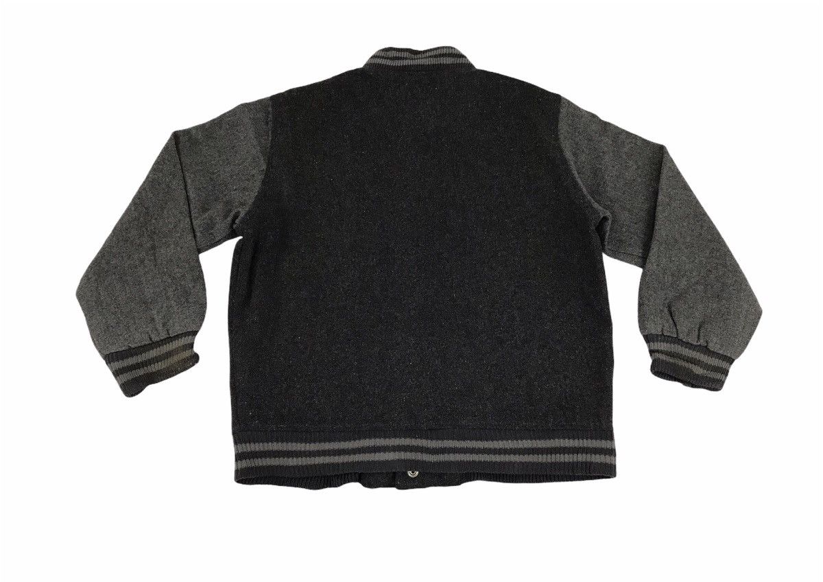 Japanese Brand Rare 2 Tones Color Hype Varsity Jacket Wool Quilted Inner Size US S / EU 44-46 / 1 - 7 Thumbnail
