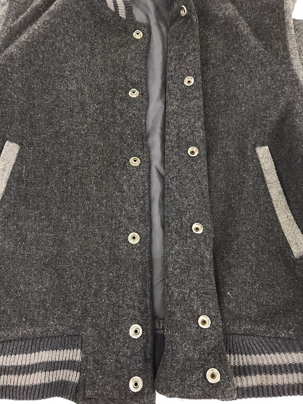 Japanese Brand Rare 2 Tones Color Hype Varsity Jacket Wool Quilted Inner Size US S / EU 44-46 / 1 - 2 Thumbnail