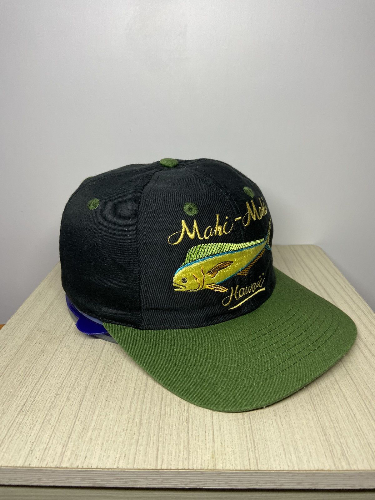 Vintage MAHI-MAHI HAWAII FISH SNAPBACK HAT Size ONE SIZE - 3 Thumbnail