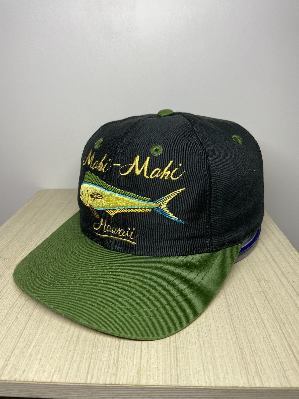 Vintage MAHI-MAHI HAWAII FISH SNAPBACK HAT Size ONE SIZE - 2 Thumbnail