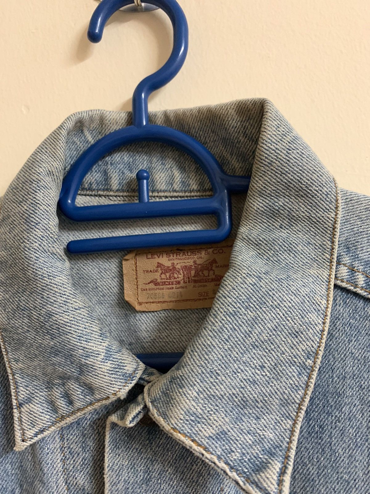 Levi's Vintage Clothing Very Rare Levi’s 70’s Denim Trucker Jacket Size US M / EU 48-50 / 2 - 9 Thumbnail