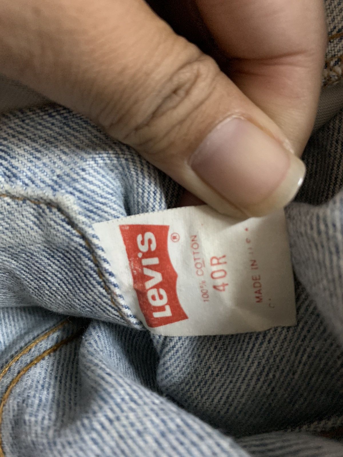 Levi's Vintage Clothing Very Rare Levi’s 70’s Denim Trucker Jacket Size US M / EU 48-50 / 2 - 19 Thumbnail
