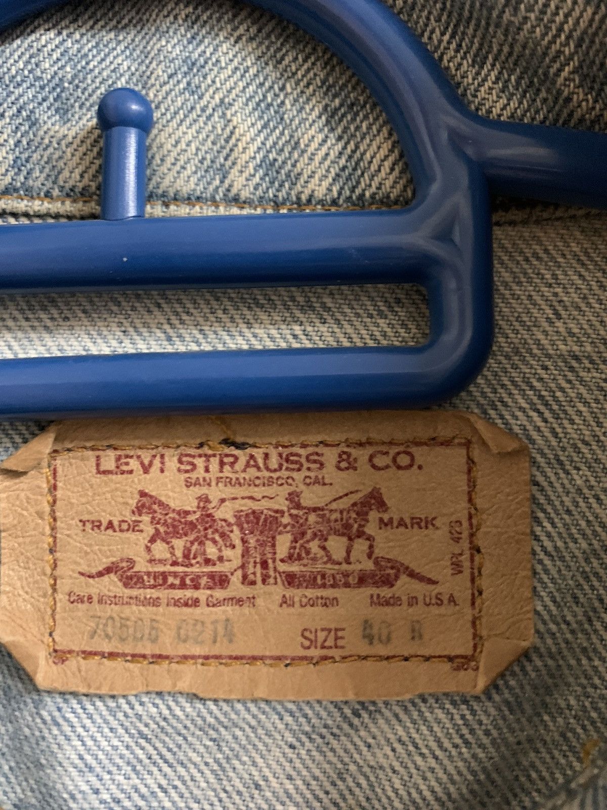 Levi's Vintage Clothing Very Rare Levi’s 70’s Denim Trucker Jacket Size US M / EU 48-50 / 2 - 18 Thumbnail