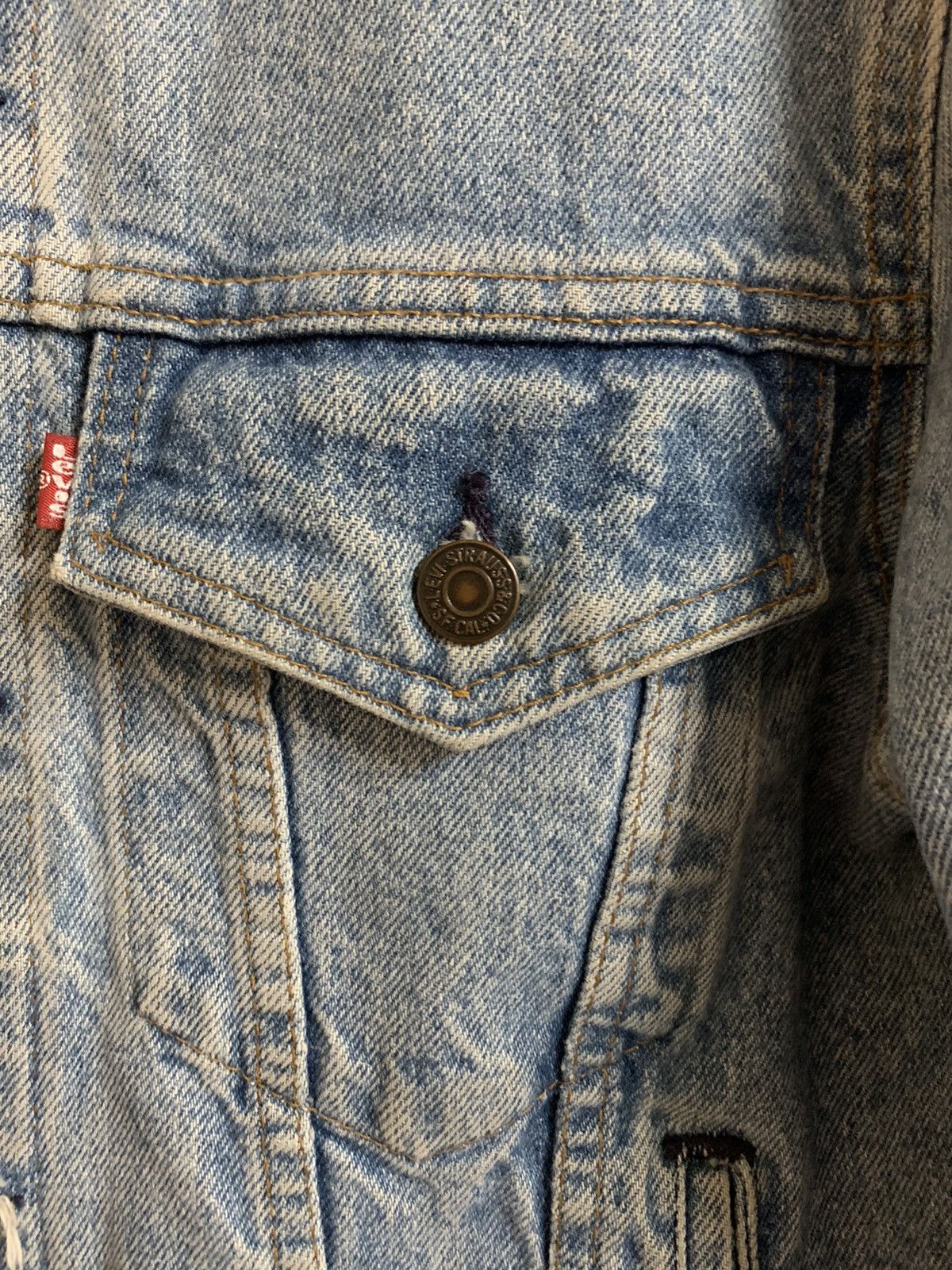 Levi's Vintage Clothing Very Rare Levi’s 70’s Denim Trucker Jacket Size US M / EU 48-50 / 2 - 3 Thumbnail