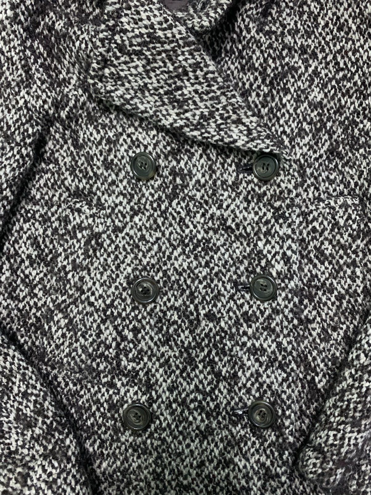 CABANE de ZUCCa Nice Cabane De Zucca Double Breasted Wool Jacket Size US M / EU 48-50 / 2 - 3 Thumbnail