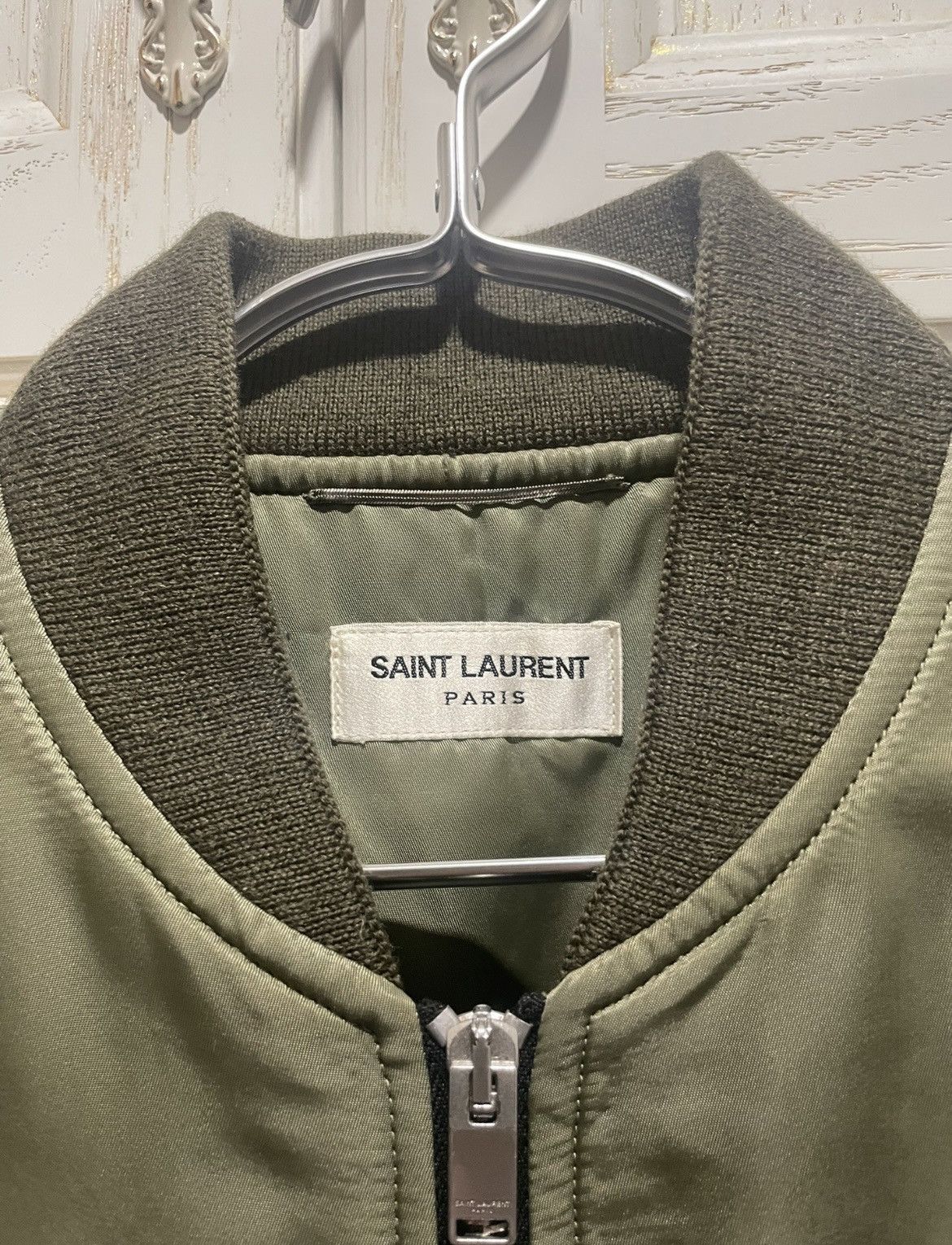 Saint Laurent Paris SAINT LAURENT PARIS BOMBER JACKET Size US S / EU 44-46 / 1 - 3 Thumbnail