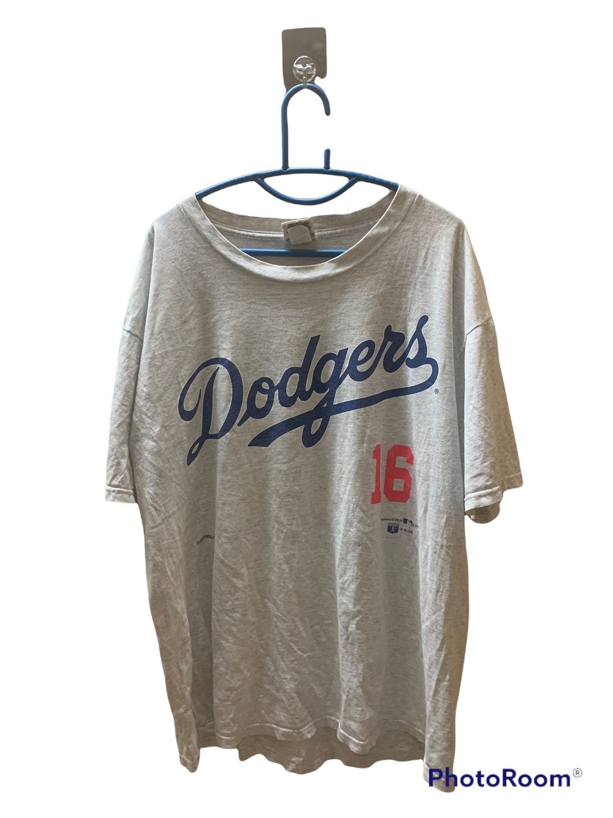 MLB Vintage LA Dodgers Nomo 16 Tee Shirt Size US XL / EU 56 / 4 - 1 Thumbnail