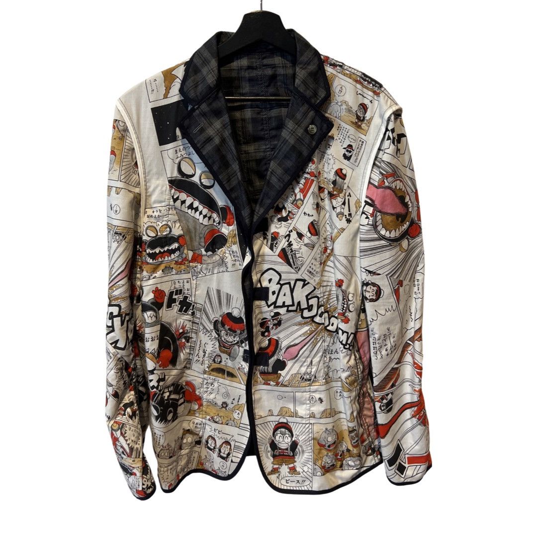 Comme des Garcons COMME DES GARCONS; JUNYA WATANABE DR.SLUMP REVERSIBLE BLAZER Size US L / EU 52-54 / 3 - 2 Thumbnail