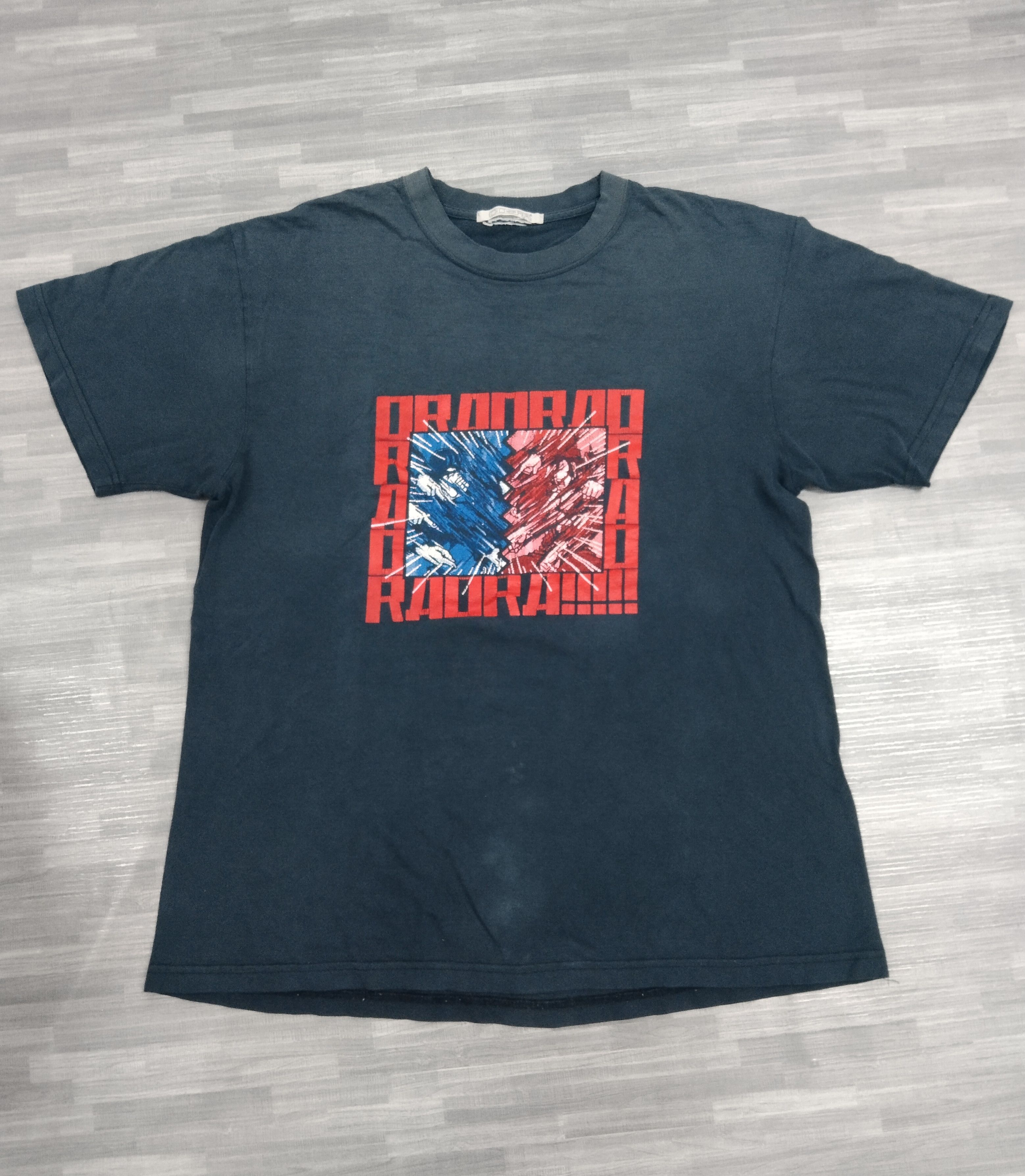 Anime × Vintage DISTRESSED FADE ANIME VINTAGE JOJO'S BIZARRE ORAORAORA Size US L / EU 52-54 / 3 - 1 Thumbnail