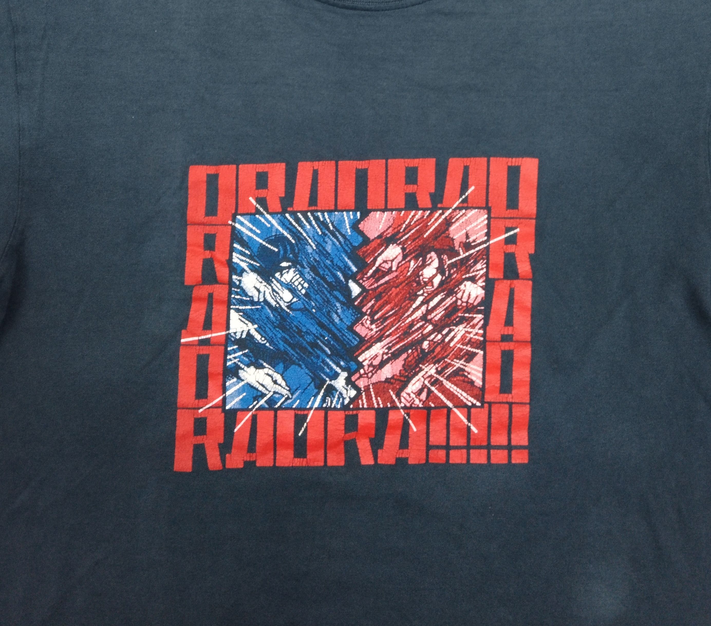 Anime × Vintage DISTRESSED FADE ANIME VINTAGE JOJO'S BIZARRE ORAORAORA Size US L / EU 52-54 / 3 - 3 Thumbnail