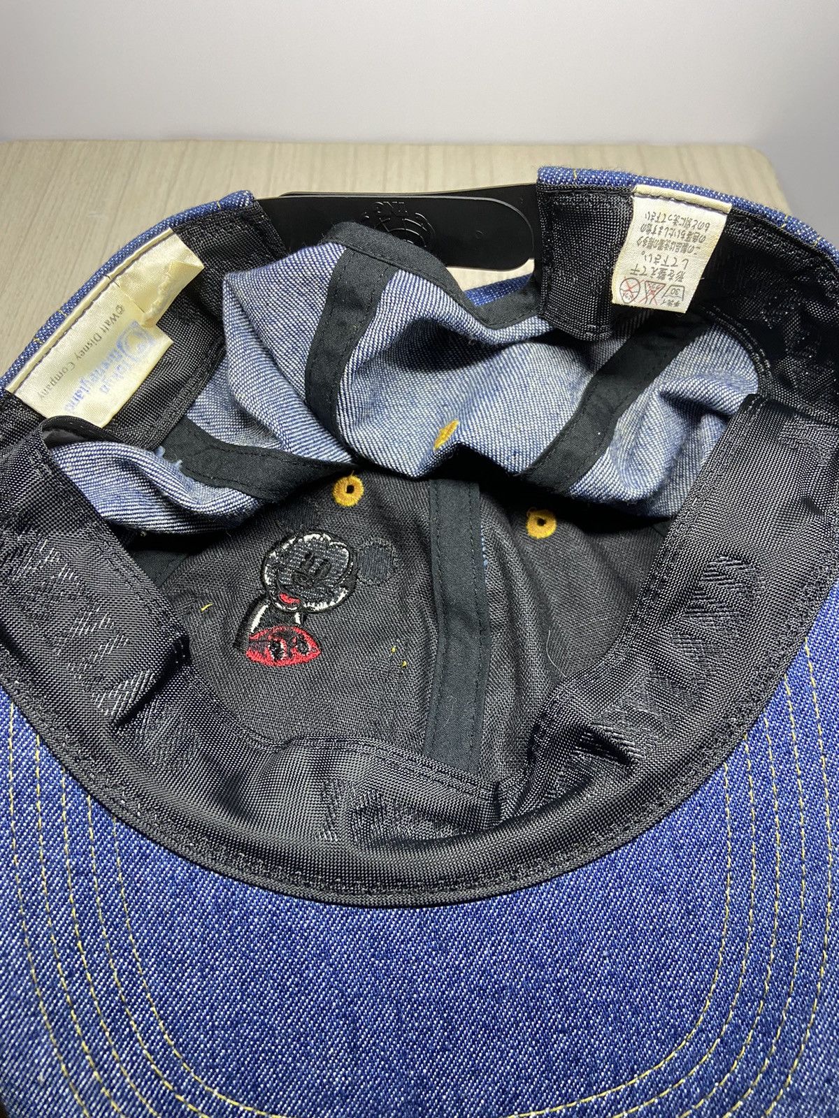 Disney MICKEY MOUSE DENIM SNAPBACK HAT (FREE 57CM) Size ONE SIZE - 12 Thumbnail
