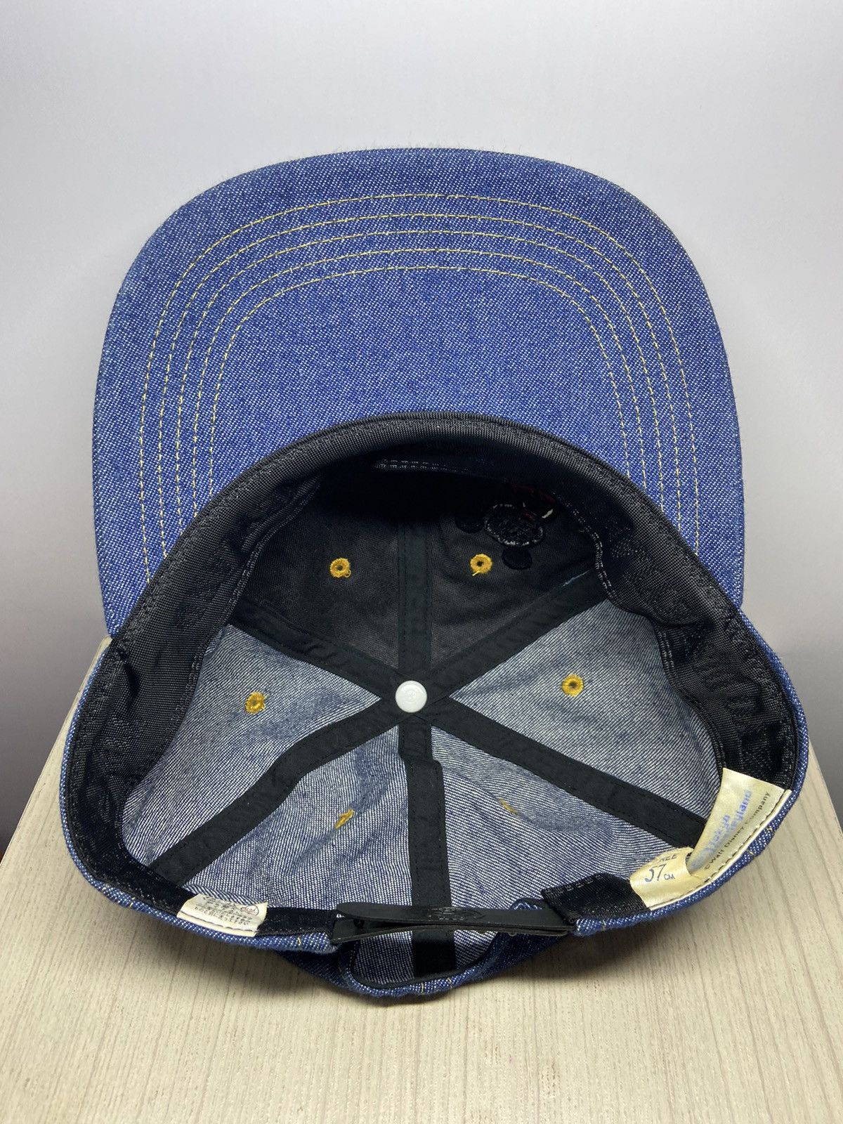 Disney MICKEY MOUSE DENIM SNAPBACK HAT (FREE 57CM) Size ONE SIZE - 8 Thumbnail