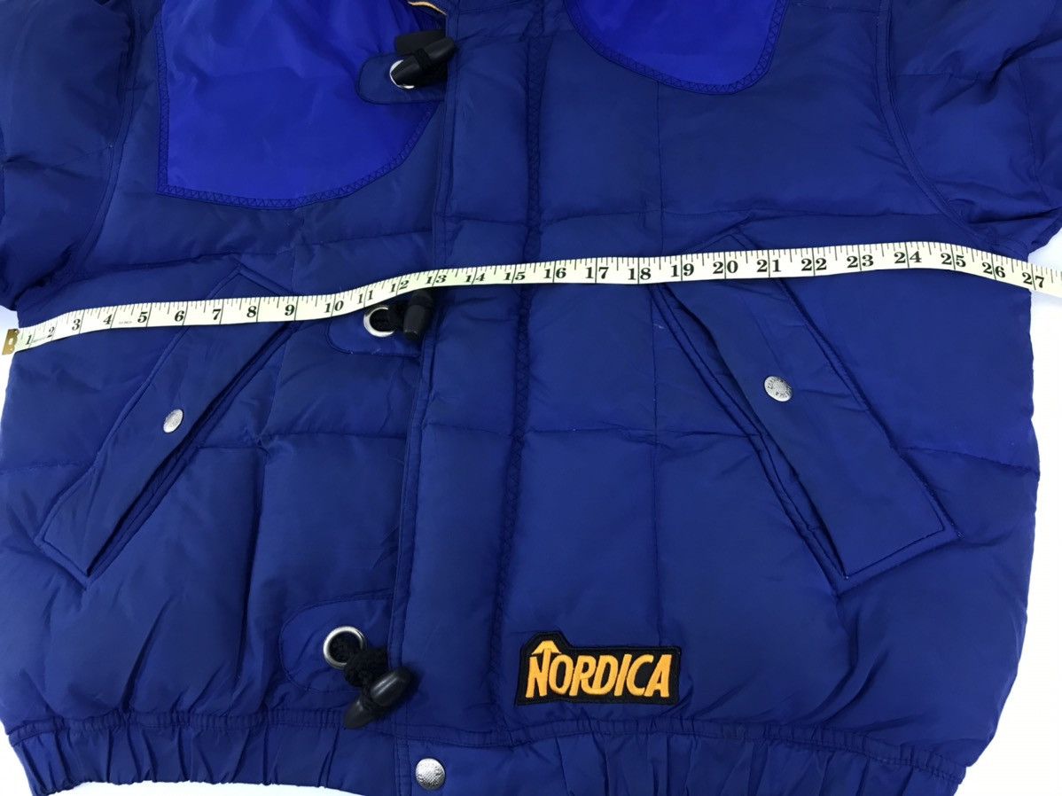 Vintage Nordica Ski Puffer Jacket Hoodies Winter Season Size US L / EU 52-54 / 3 - 12 Thumbnail