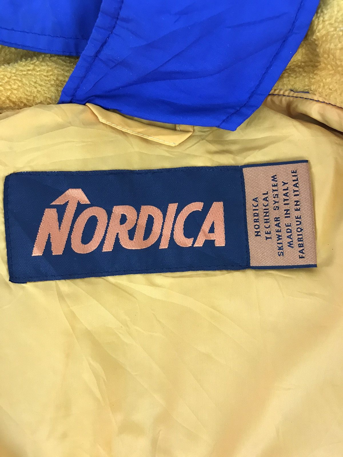 Vintage Nordica Ski Puffer Jacket Hoodies Winter Season Size US L / EU 52-54 / 3 - 6 Thumbnail