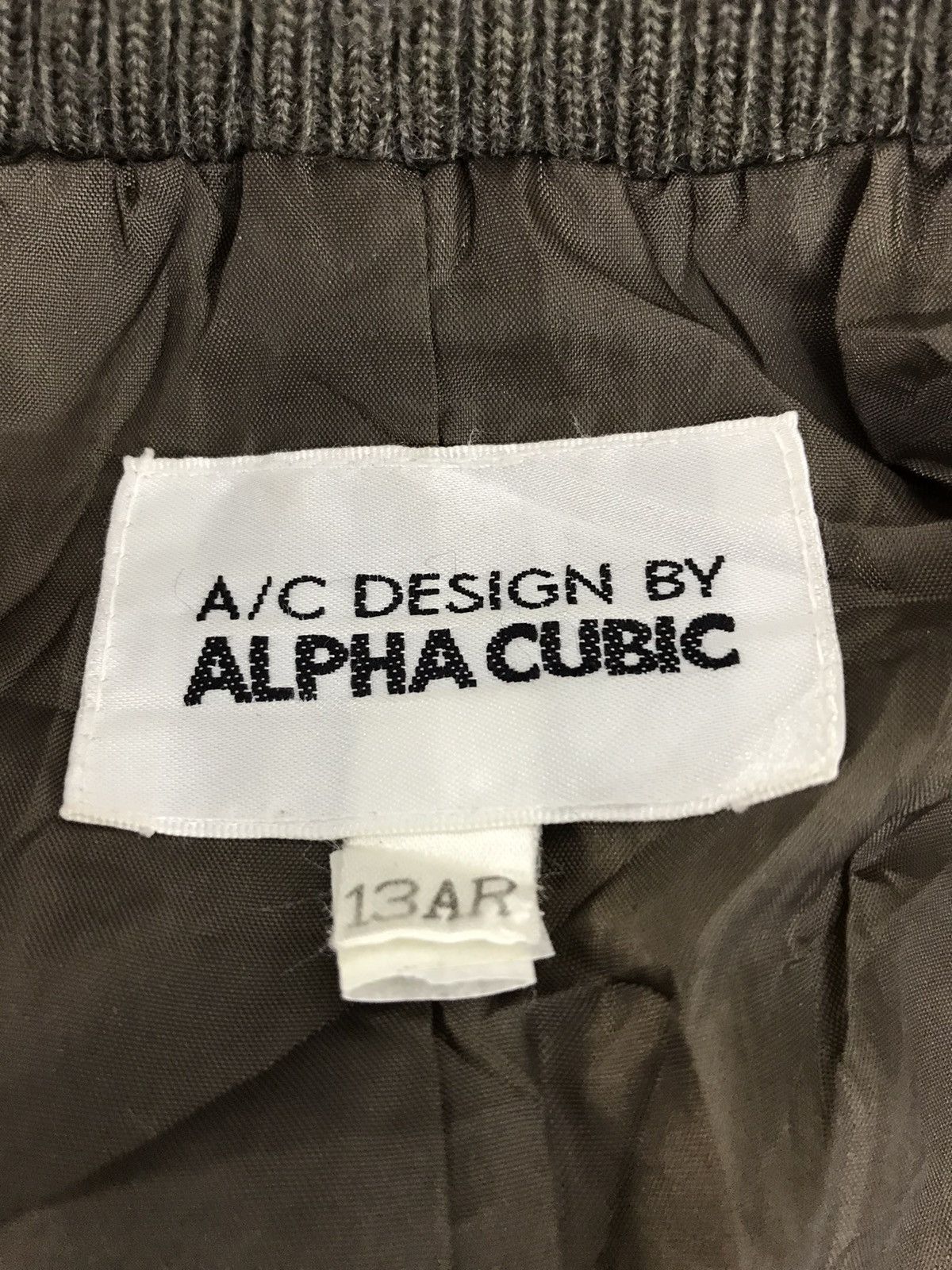 Alpha Industries × Vintage Vintage A/C Design Alpha Cubic Puffer Quilted Jacket Size US M / EU 48-50 / 2 - 4 Thumbnail