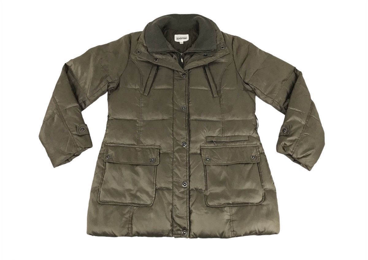 Alpha Industries × Vintage Vintage A/C Design Alpha Cubic Puffer Quilted Jacket Size US M / EU 48-50 / 2 - 1 Thumbnail