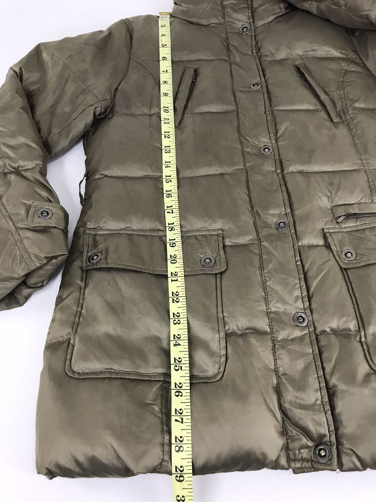 Alpha Industries × Vintage Vintage A/C Design Alpha Cubic Puffer Quilted Jacket Size US M / EU 48-50 / 2 - 10 Thumbnail