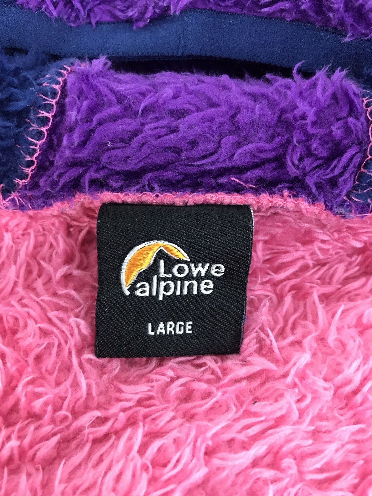Japanese Brand Lowe Alpine Fluffy Soft Hoodies Fleece Jacket Size US L / EU 52-54 / 3 - 3 Thumbnail