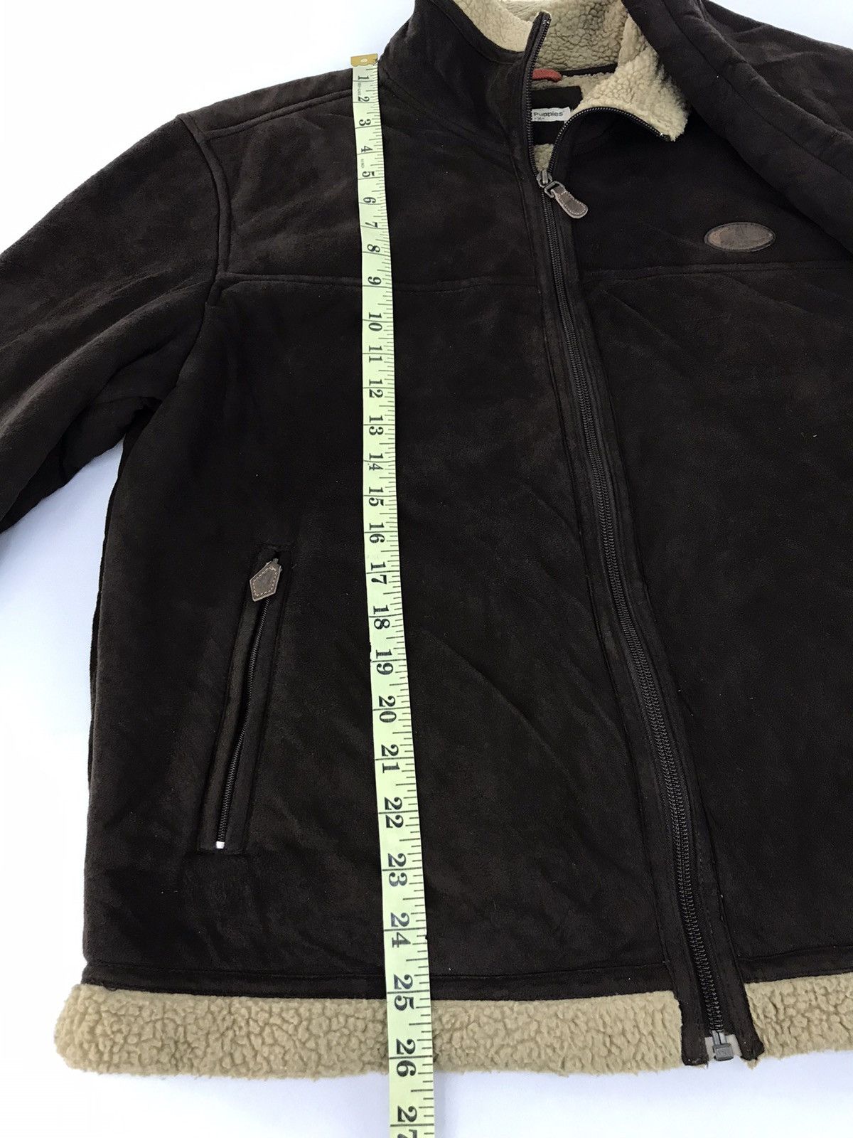 Hush Puppies × Vintage Vintage Hush Puppies Shearling Jacket Sherpa Inner Hype Size US M / EU 48-50 / 2 - 9 Thumbnail