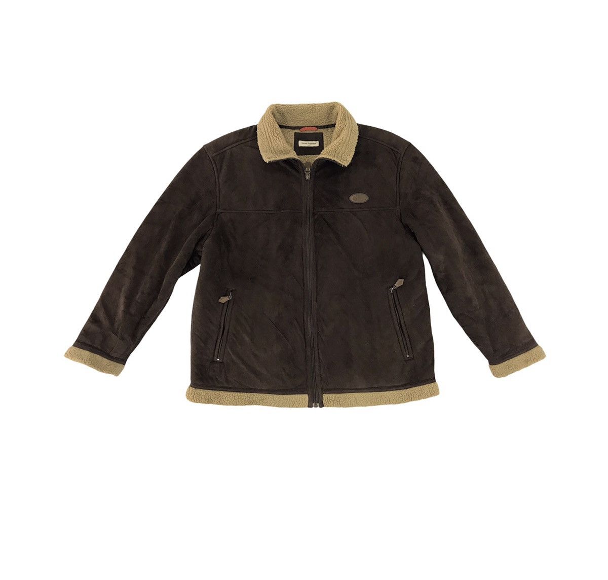 Hush Puppies × Vintage Vintage Hush Puppies Shearling Jacket Sherpa Inner Hype Size US M / EU 48-50 / 2 - 1 Thumbnail