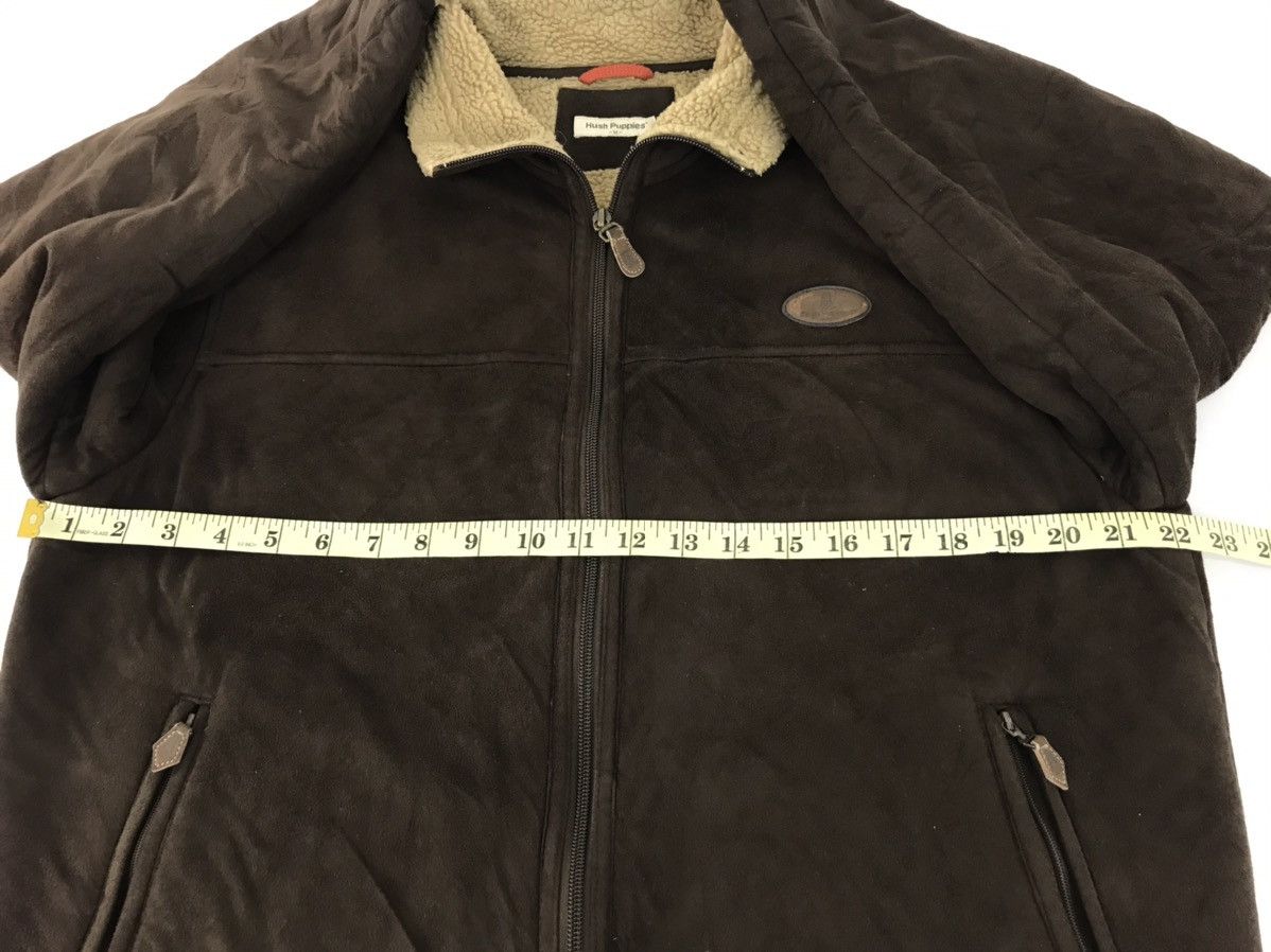 Hush Puppies × Vintage Vintage Hush Puppies Shearling Jacket Sherpa Inner Hype Size US M / EU 48-50 / 2 - 8 Thumbnail