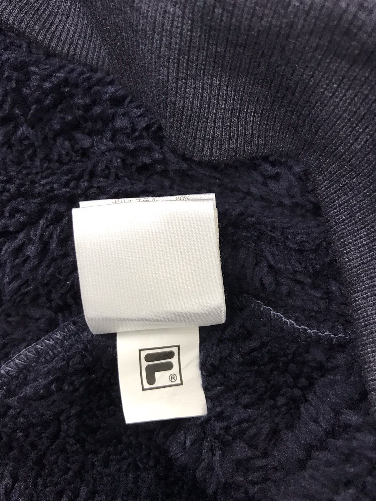Fila × Vintage Fila Long Sweatshirt Wool Inner Turtle Neck Fashion Size M / US 6-8 / IT 42-44 - 8 Thumbnail