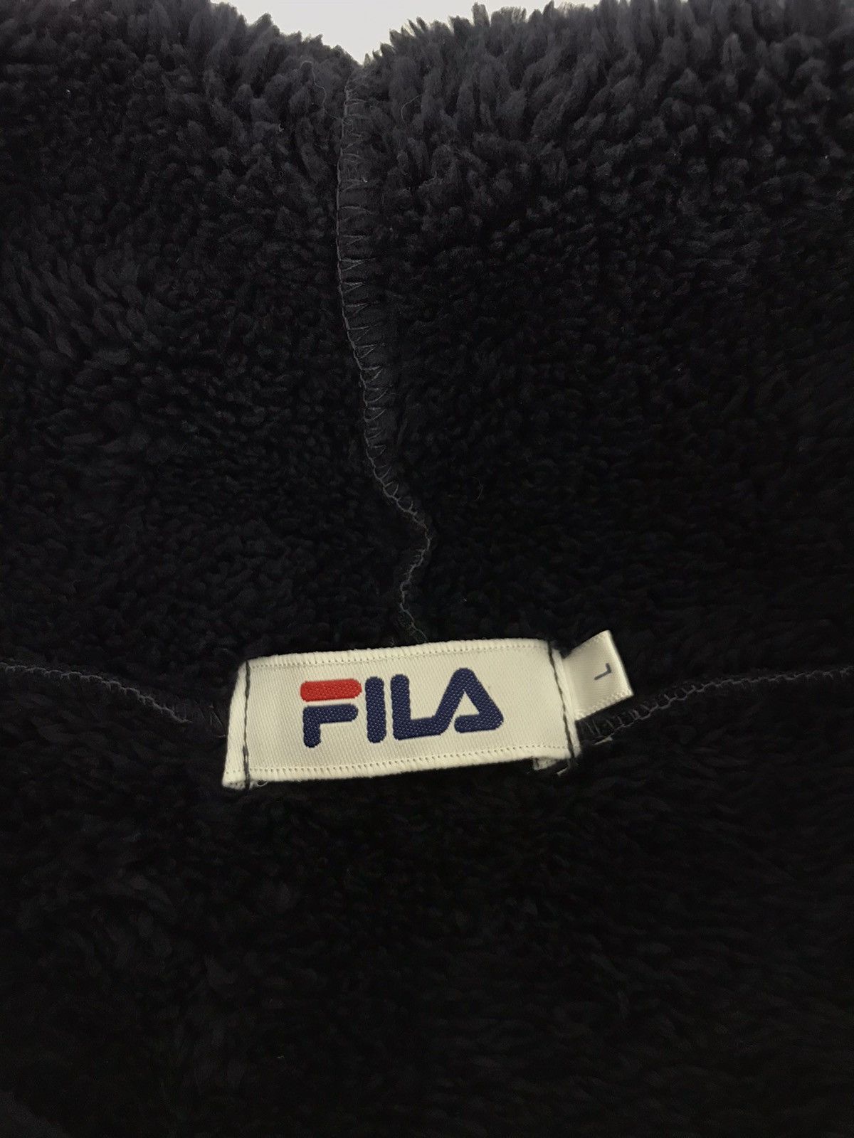 Fila × Vintage Fila Long Sweatshirt Wool Inner Turtle Neck Fashion Size M / US 6-8 / IT 42-44 - 4 Thumbnail