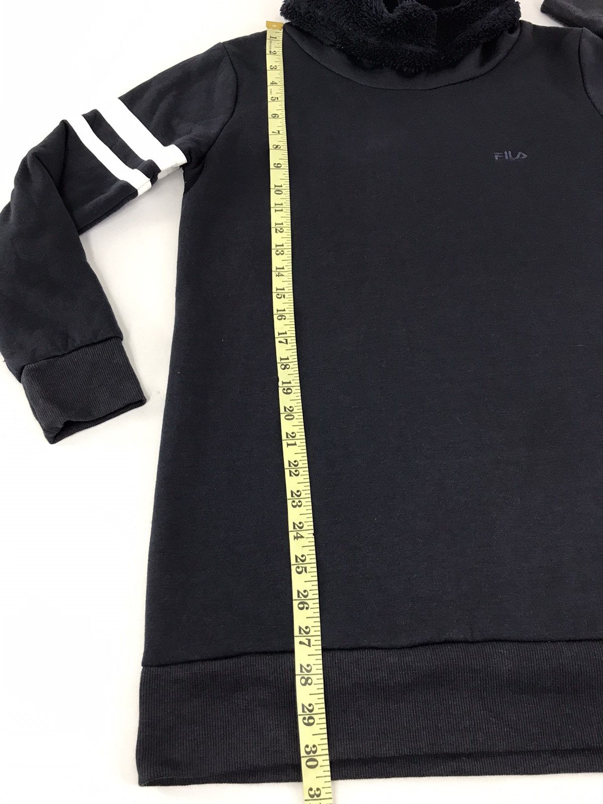 Fila × Vintage Fila Long Sweatshirt Wool Inner Turtle Neck Fashion Size M / US 6-8 / IT 42-44 - 11 Thumbnail