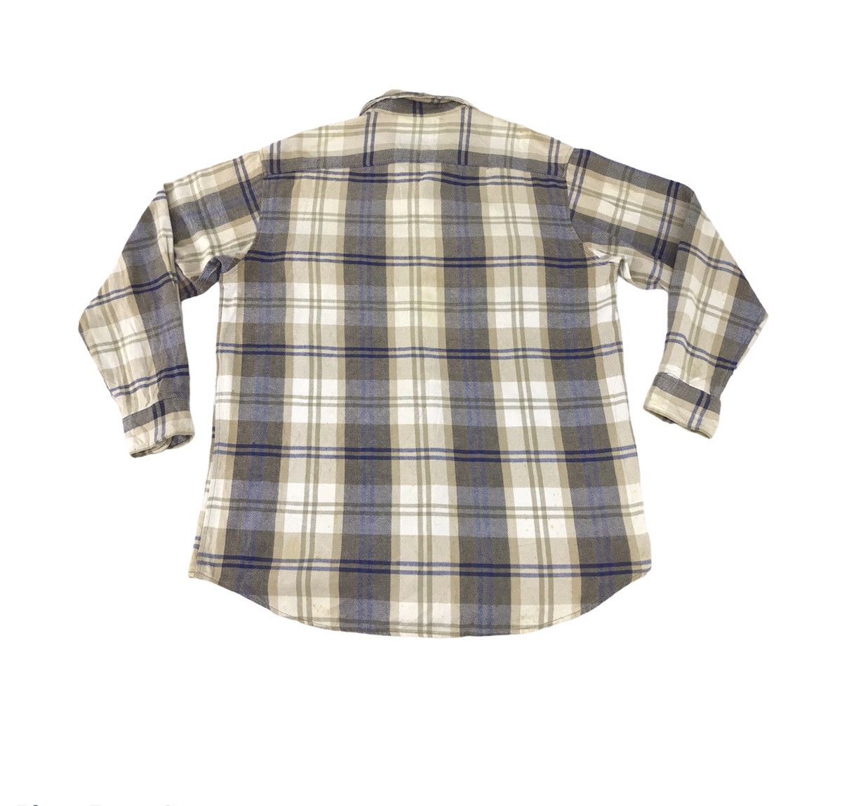 Flannel × Japanese Brand × Vintage Vintage Maceye Plaid Checked Flannel Quilted Button Down Size US XXL / EU 58 / 5 - 7 Thumbnail