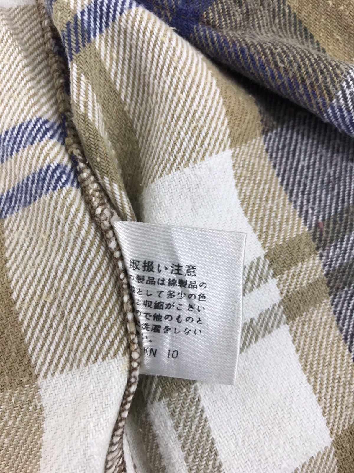 Flannel × Japanese Brand × Vintage Vintage Maceye Plaid Checked Flannel Quilted Button Down Size US XXL / EU 58 / 5 - 6 Thumbnail