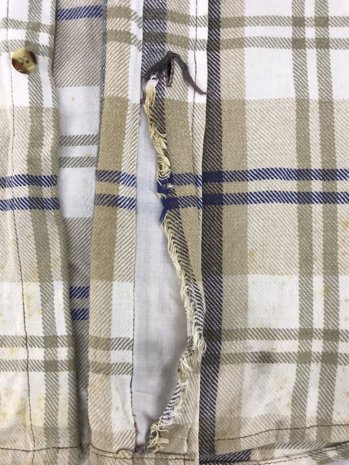 Flannel × Japanese Brand × Vintage Vintage Maceye Plaid Checked Flannel Quilted Button Down Size US XXL / EU 58 / 5 - 11 Thumbnail