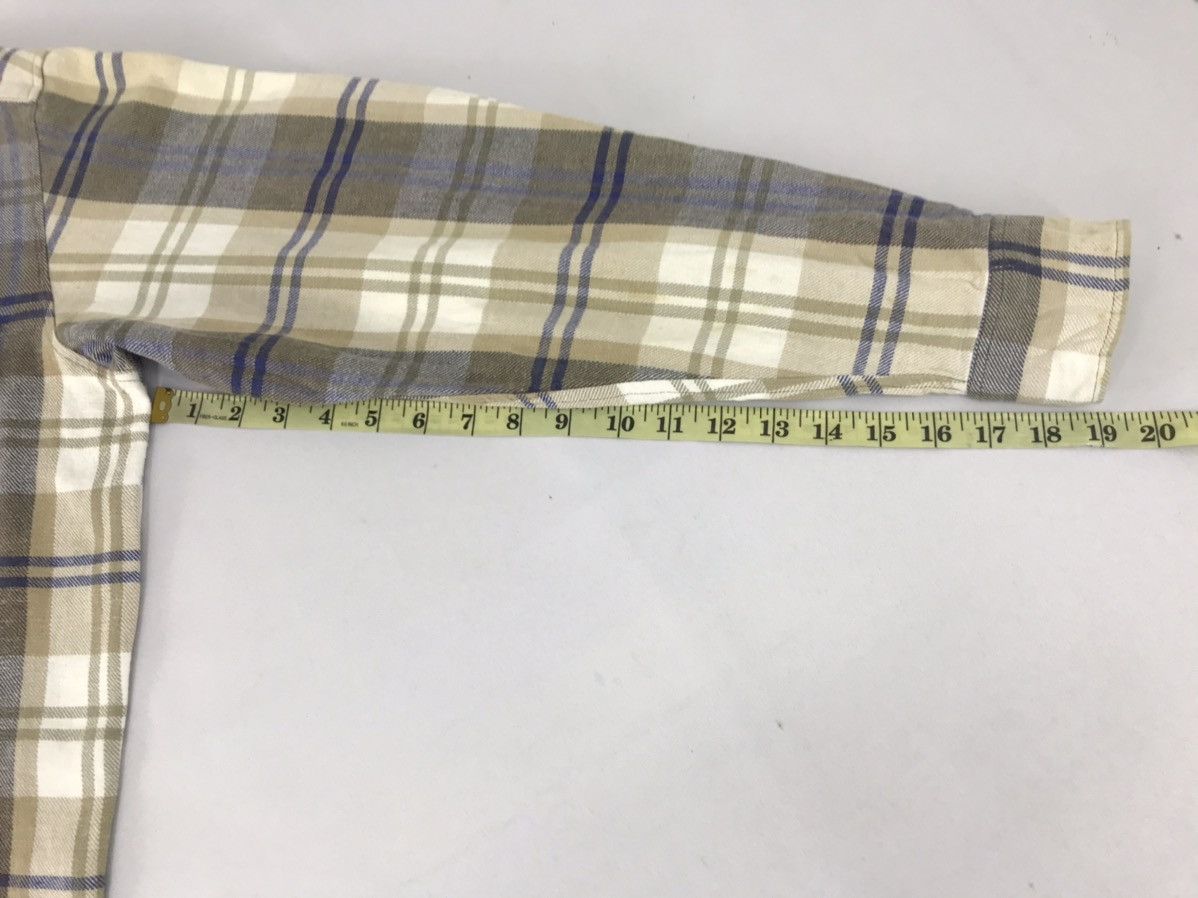 Flannel × Japanese Brand × Vintage Vintage Maceye Plaid Checked Flannel Quilted Button Down Size US XXL / EU 58 / 5 - 10 Thumbnail