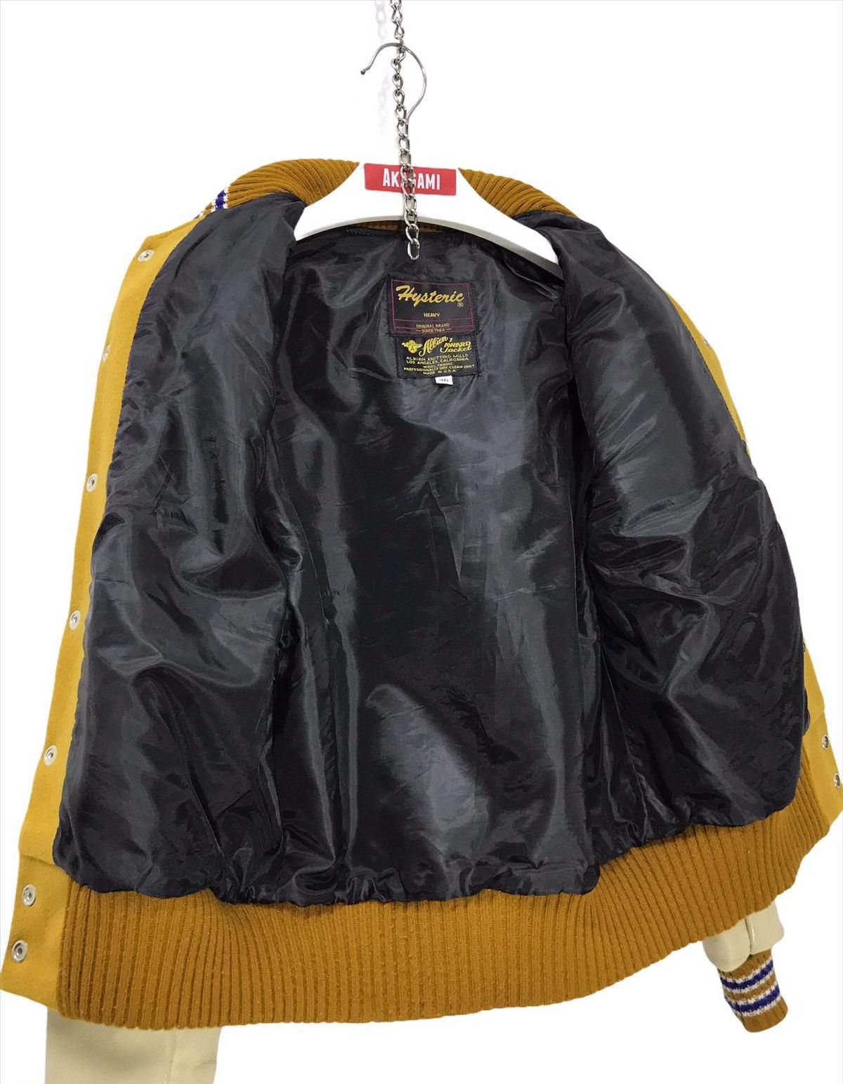 Hysteric Glamour ⚡Rare Vtg late 90s/00🌟 Hysteric Varsity 76 Service 25🟩 Size US M / EU 48-50 / 2 - 6 Thumbnail