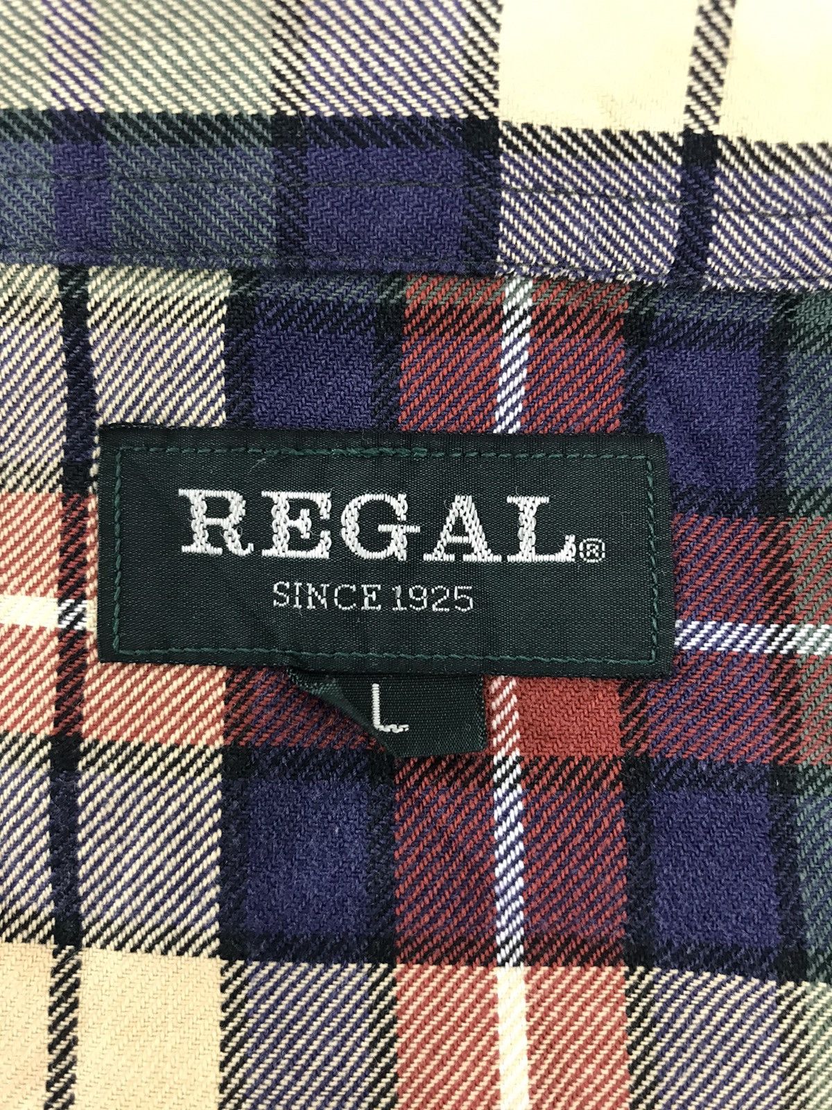 Flannel × REGAL × Vintage Vintage Regal Plaid Checked Flannel Button Down Shirt Size US XL / EU 56 / 4 - 5 Thumbnail