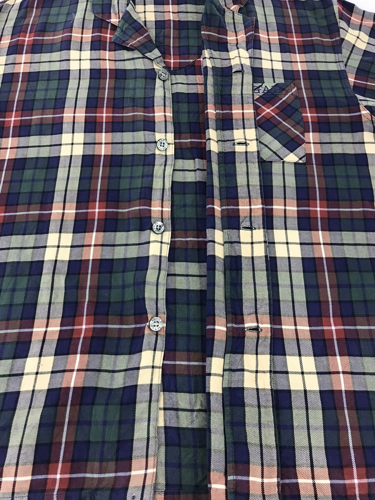 Flannel × REGAL × Vintage Vintage Regal Plaid Checked Flannel Button Down Shirt Size US XL / EU 56 / 4 - 3 Thumbnail