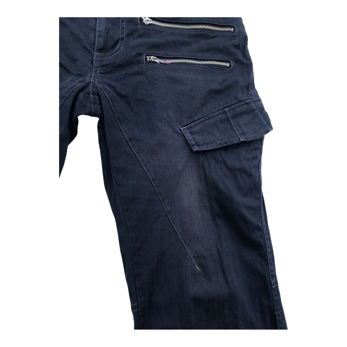 Other Semantic Design Zipper Bondage Style Sun Faded Pants Size US 28 / EU 44 - 6 Thumbnail