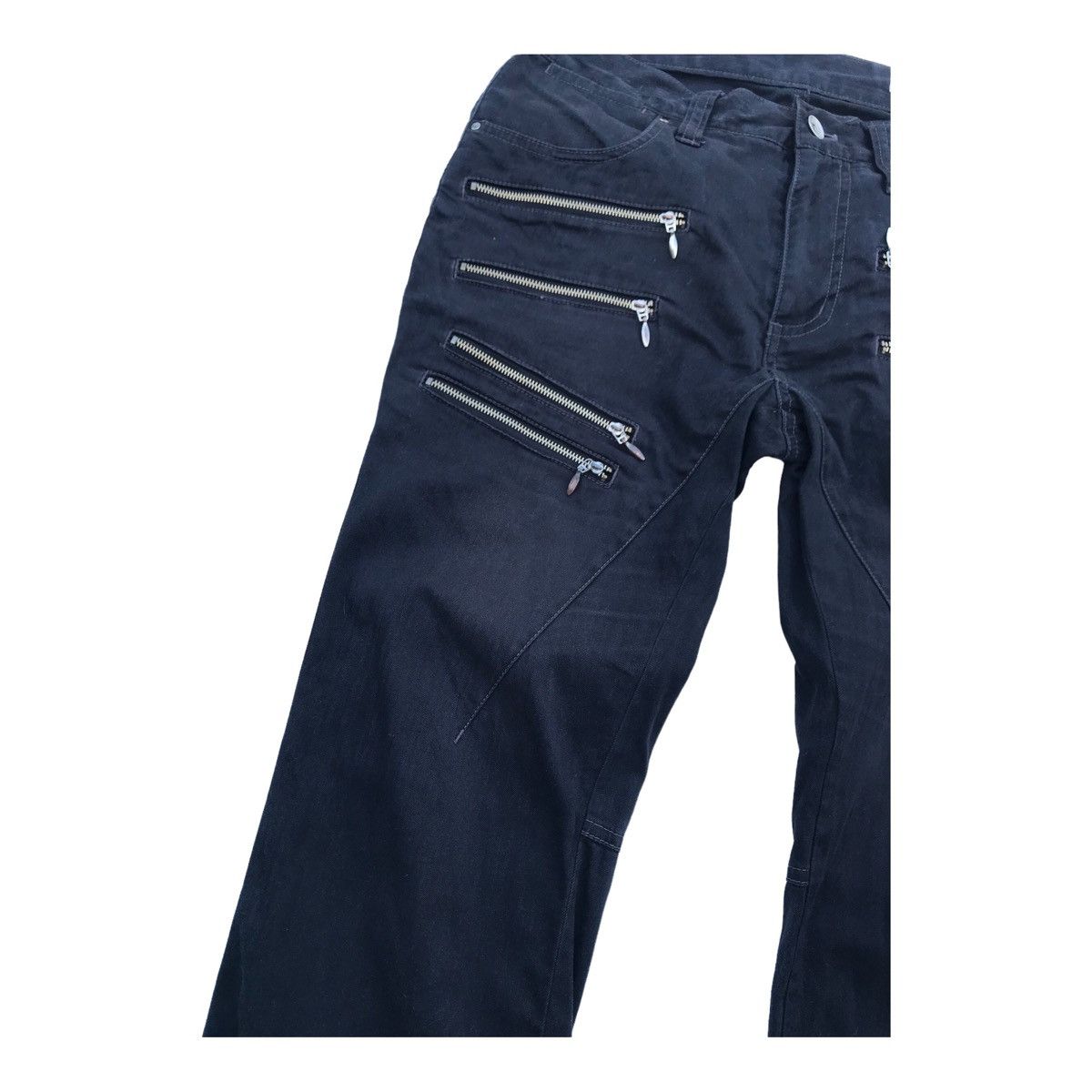 Other Semantic Design Zipper Bondage Style Sun Faded Pants Size US 28 / EU 44 - 3 Thumbnail