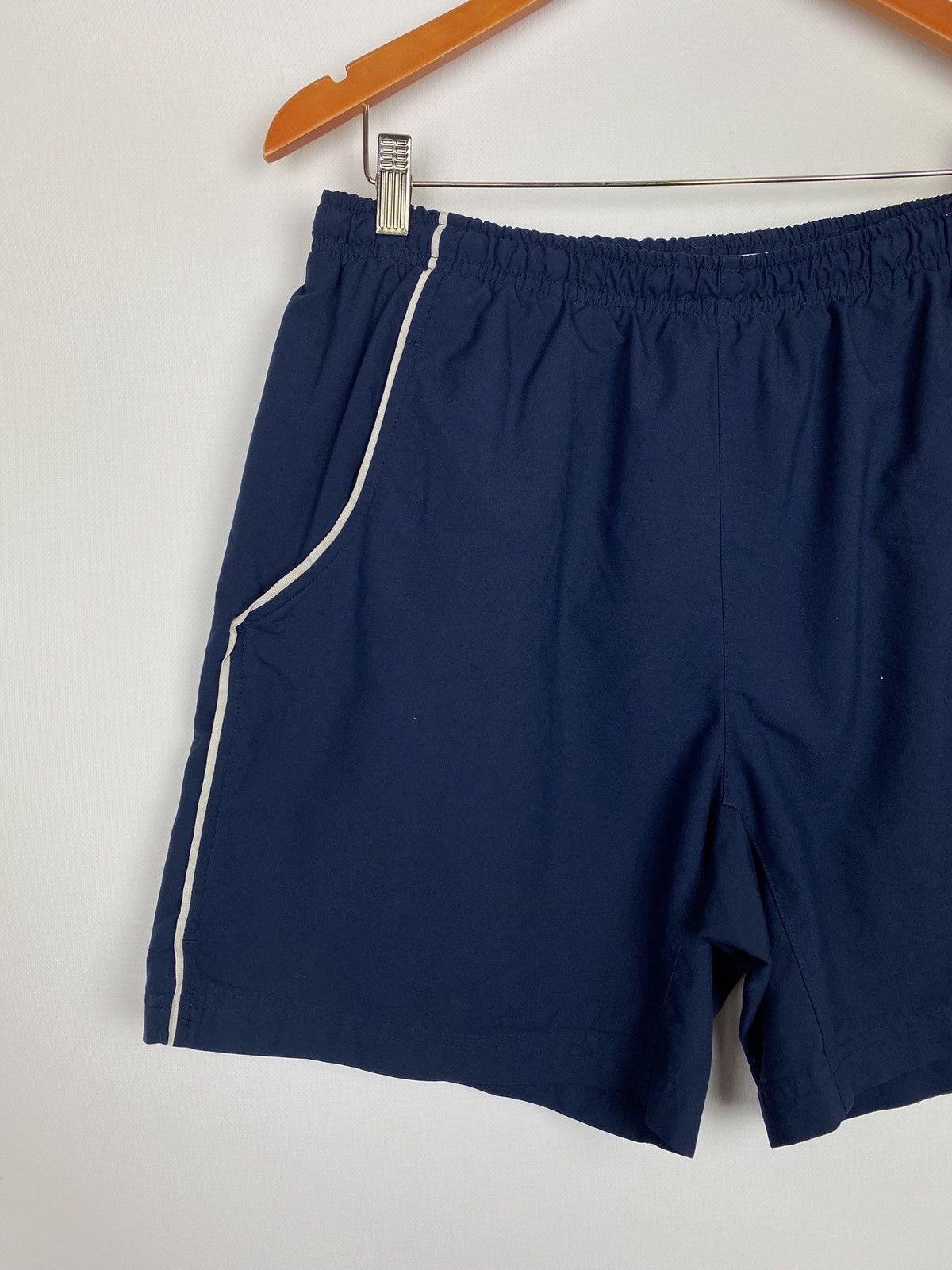 Nike VTG Y2K Nike men’s shorts size L navy Size US 34 / EU 50 - 2 Thumbnail