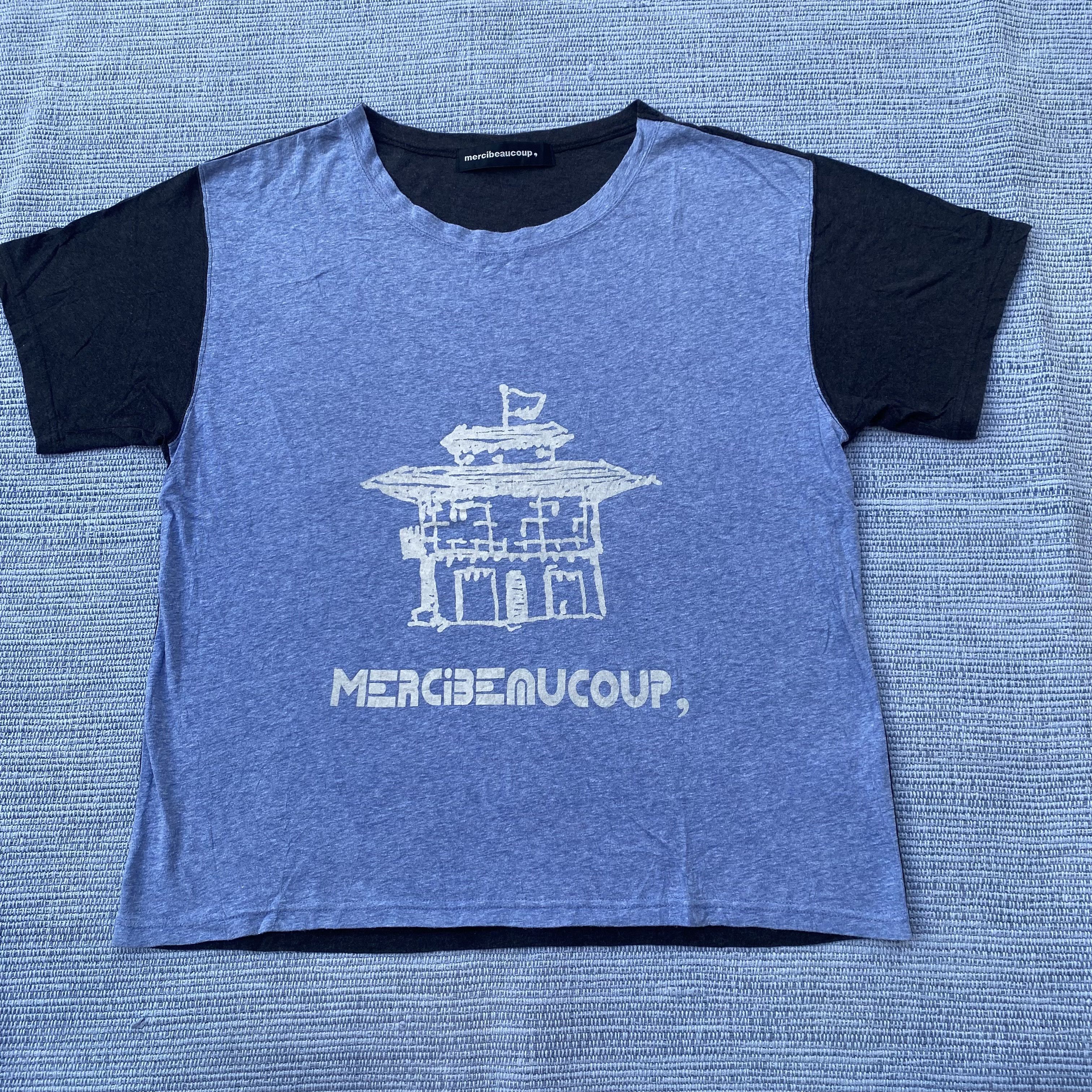 Issey Miyake 2 tones tshirt Size L / US 10 / IT 46 - 1 Thumbnail