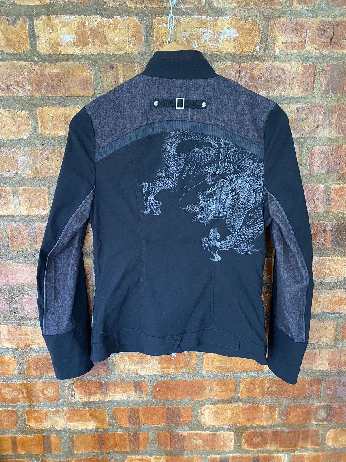 Japanese Brand Vtg Ozz croce Marble Napoleon dragon Japan jacket Size S / US 4 / IT 40 - 12 Thumbnail