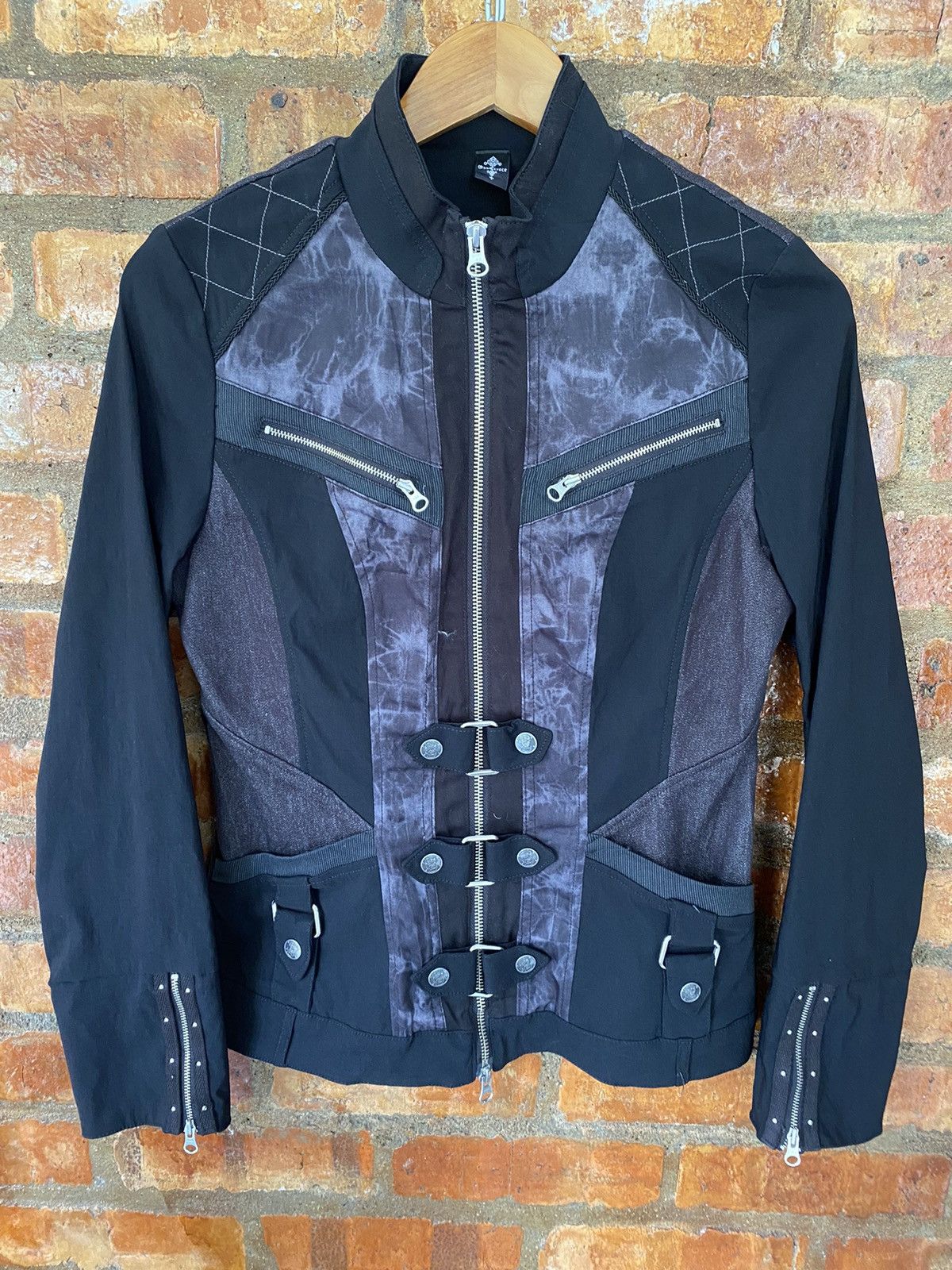 Japanese Brand Vtg Ozz croce Marble Napoleon dragon Japan jacket Size S / US 4 / IT 40 - 4 Thumbnail