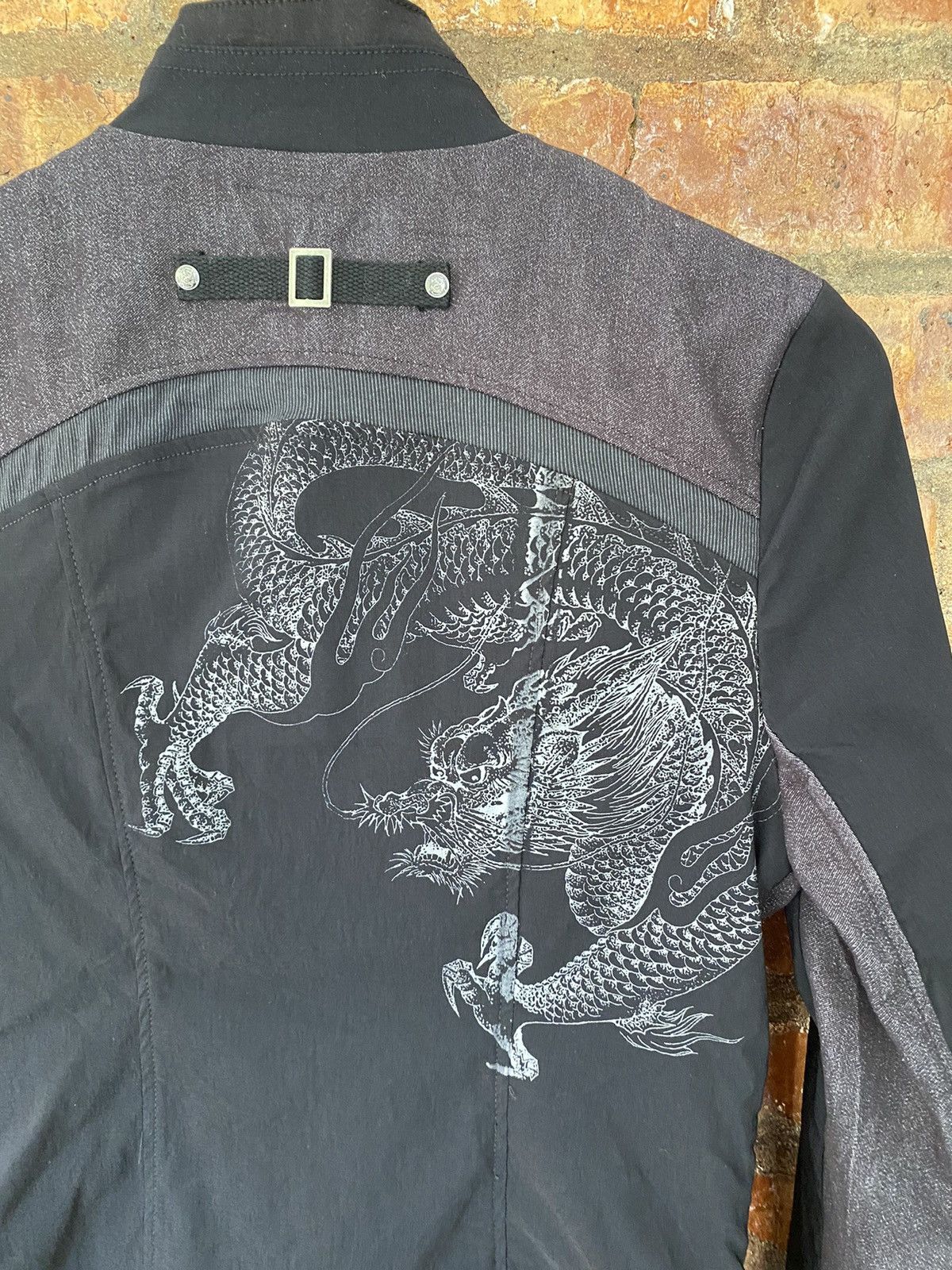 Japanese Brand Vtg Ozz croce Marble Napoleon dragon Japan jacket Size S / US 4 / IT 40 - 13 Thumbnail