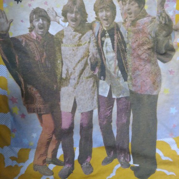 Apple × Band Tees × Vintage Vintage 90s The Beatles Magical Mystery Tour T-shirt Size US XL / EU 56 / 4 - 3 Thumbnail