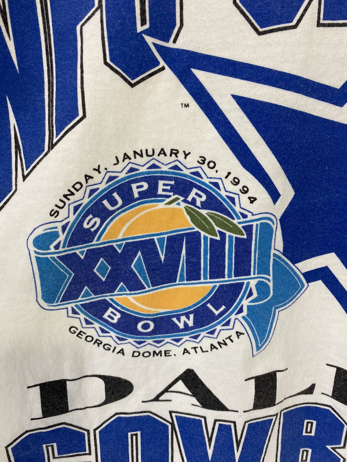 NFL Vintage 93’s Dallas Cowboys Champions NFL Super Bowl Shirt Size US L / EU 52-54 / 3 - 6 Thumbnail