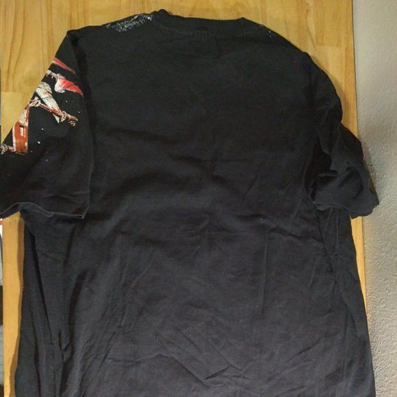 Hanes × Star Wars × Vintage Vintage Star Wars Millennium Falcon Death Star AOP T-Shirt Size US XL / EU 56 / 4 - 8 Thumbnail