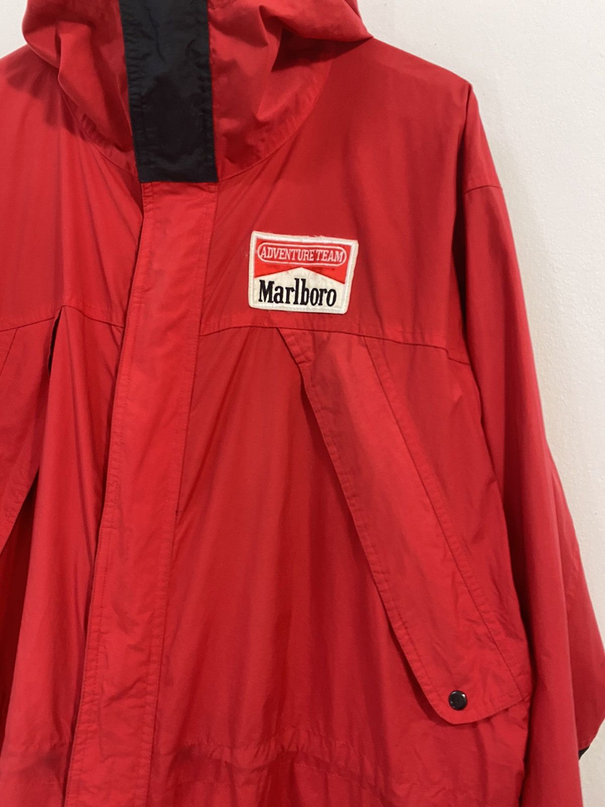 Marlboro Vintage Marlboro Adventure Team Long Jacket with Hoodies Size US L / EU 52-54 / 3 - 4 Thumbnail