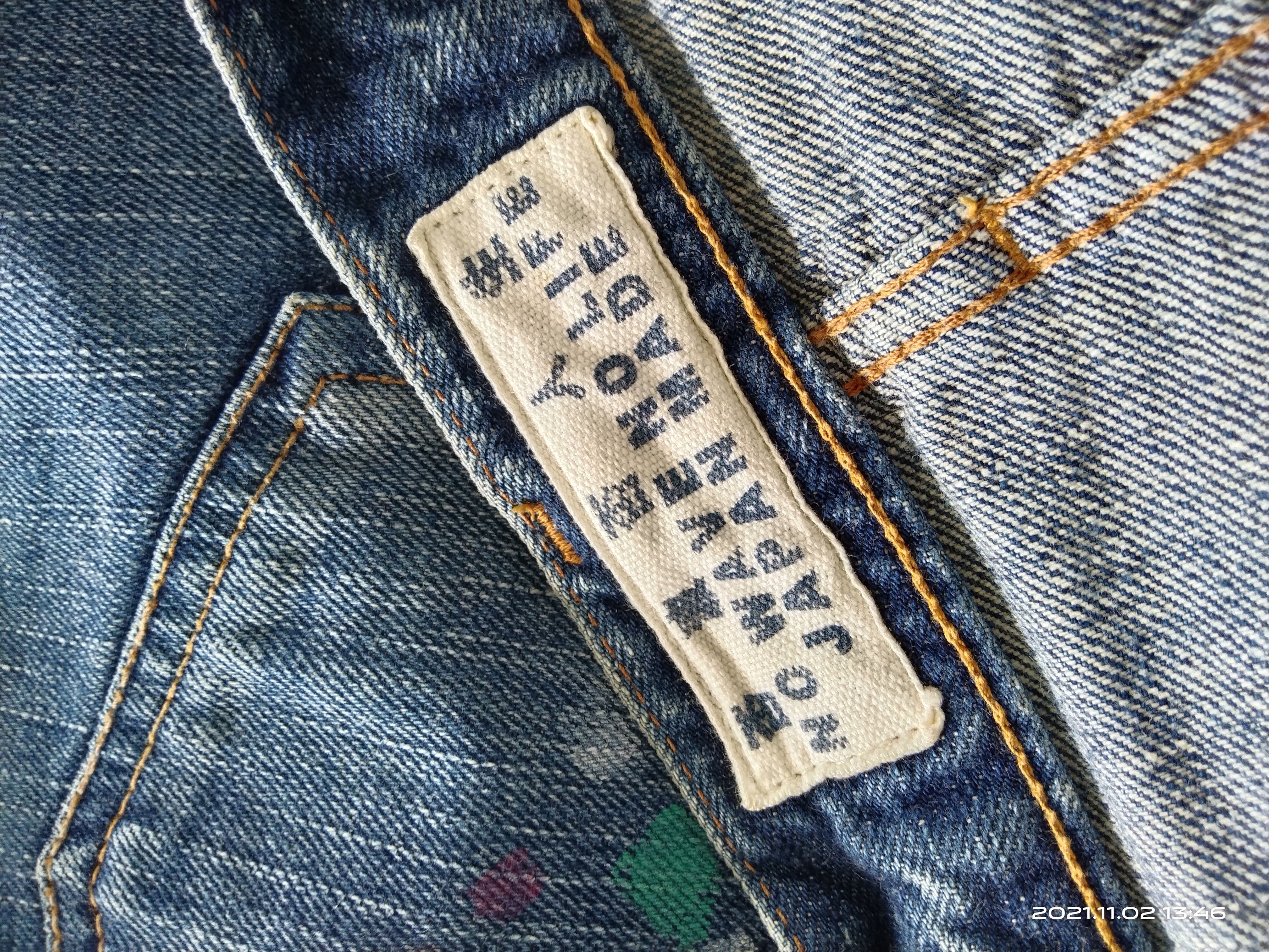 Art Comes First × Japanese Brand ONE IN A MILLION HAND MADE FLOWER NO WAVE NO LIVE NAMITATSU Size US 36 / EU 52 - 8 Thumbnail