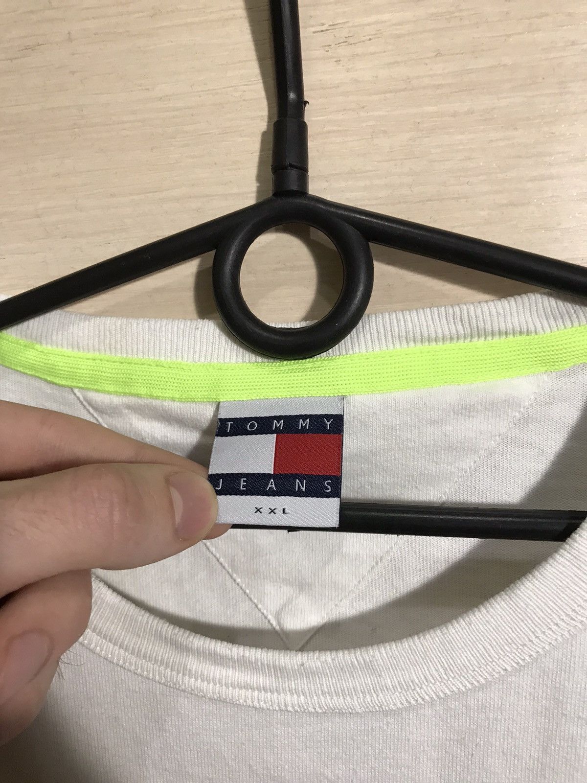 Tommy Jeans Tommy Jeans streetwear luxury tee Size US XXL / EU 58 / 5 - 4 Thumbnail